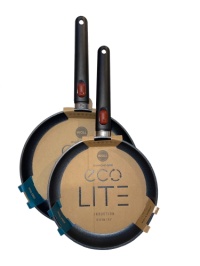 Набор сковород Woll Eco Lite A2 24см + 28см съемная ручка б/крышки