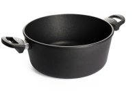 Кастрюля Woll Diamond Titan Best Induction d-28см h-12см 6л с крышкой под/кор