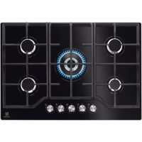 Поверхность газовая Electrolux KGG 75362K закаленное стекло черный
