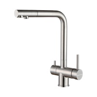 Смеситель Paulmark Skalen Sk213020-BS брашированная сталь