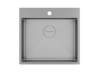 Мойка KuchenStern Werk 60 Aisi 304/R10 нержавеющая сталь	