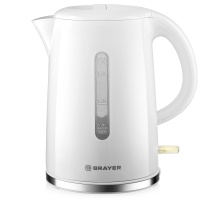 Чайник Brayer BR6108 1.7 л пластик белый