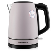 Чайник Brayer BR1082 1.7 л нерж. сталь сиреневый