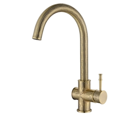Смеситель Aquasanita Decor 5523 состаренная латунь