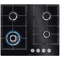 Поверхность газовая AEG HKB 64420NB закаленное стекло черный