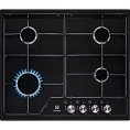 Поверхность газовая Electrolux EGS 6424K 600 Slim line черная эмаль