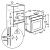 Духовой шкаф Electrolux EOD 6F77WZ SteamBake 600 черный